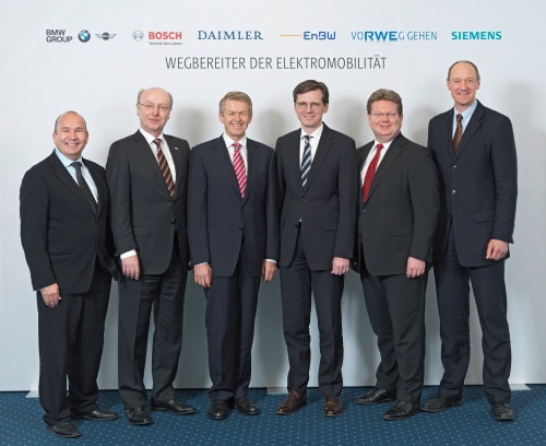 Diese sechs Herren wollen die Elektromobilität in Deutschland vorantreiben