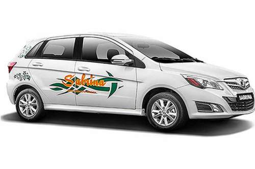 Äußerlich ähnelt das E-Auto "Sabrina" einem japanischen oder koreanischen Kleinwagen.