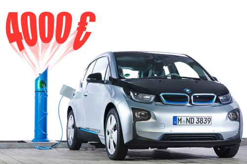Ab Mai werden reine Elektroautos mit 4000 Euro Kaufprämie subventioniert, für Hybrid-Modelle gibt es 3000 Euro.